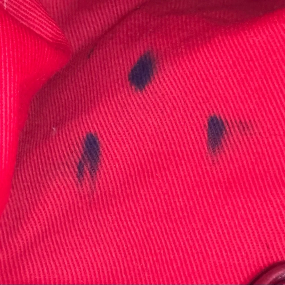 Vintage Dooney & Bourke Safari Giraffe Print Canvas Tote Bag - Picture 16 of 16